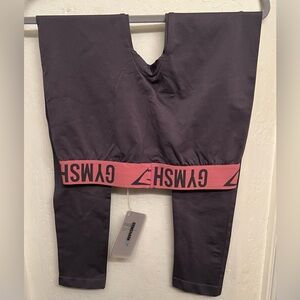 Gymshark Fit Seamless Cropped Leggings lot of 2 read desc.